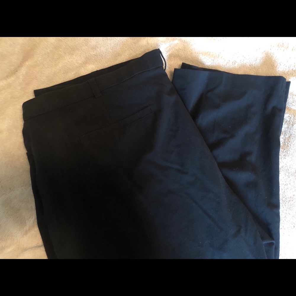 Black dress pants, barely worn